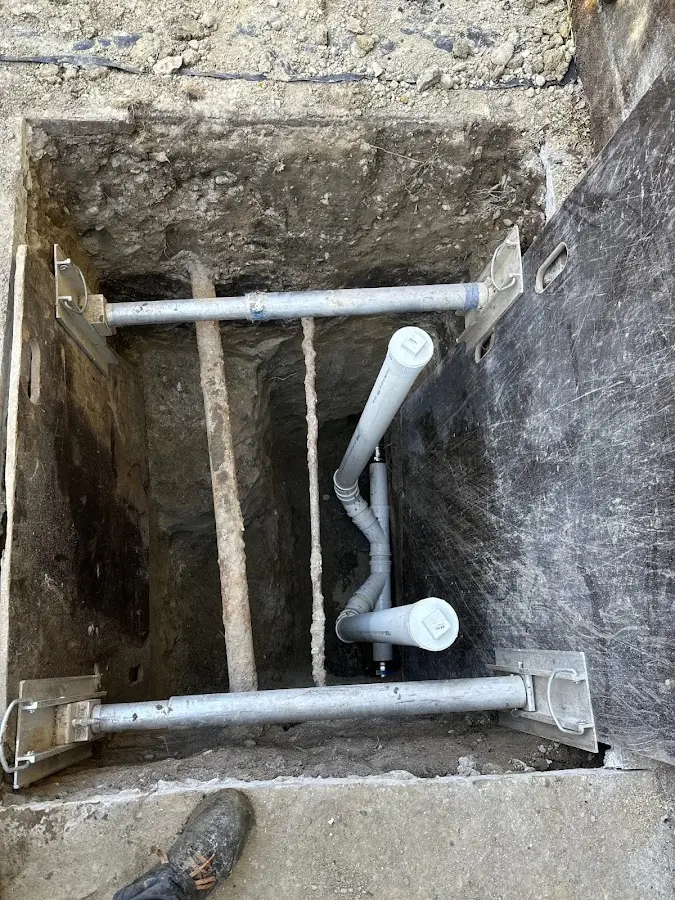 Experienced plumber completing Gas Line Repair work in Pecan Acres